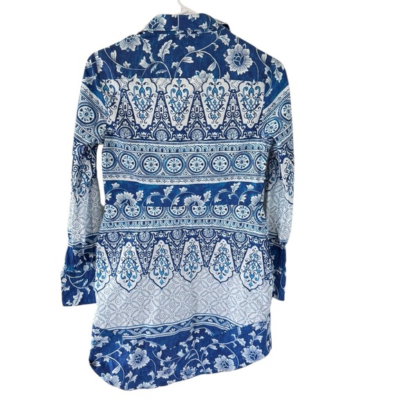 Anthropologie Santorini Button Front Shirtdress - Picture 9 of 9